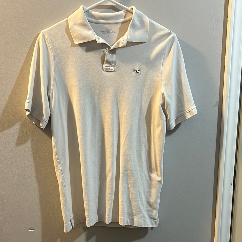 Vineyard Vines Youth XL White Polo Shirt
